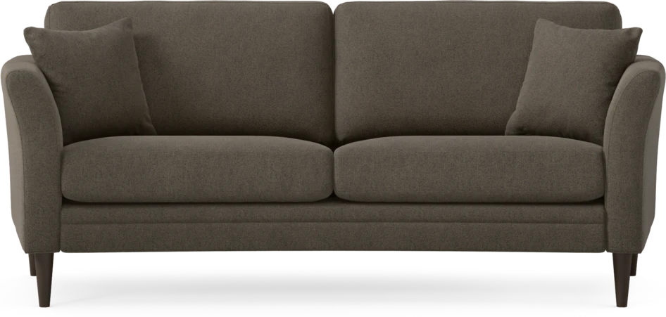 Eden - 2,5-sits soffa svängd - Brun
