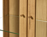 Ekerö - Vitrinskåp, 92x43x195,5 cm - Beige