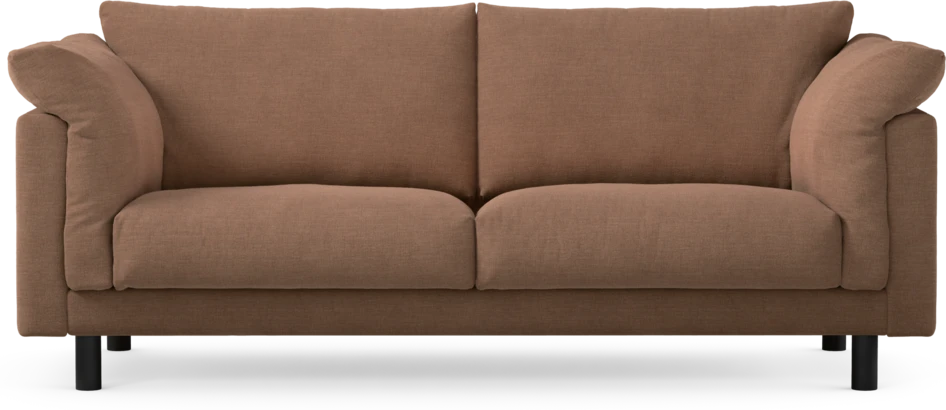 Cherrie - 2,5-sits soffa, fast klädsel - Orange