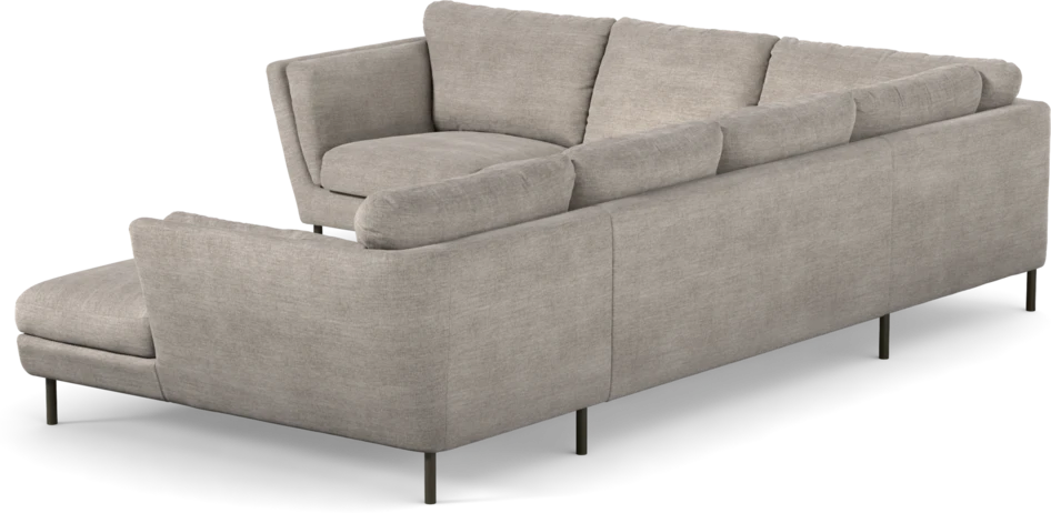 Madison Lux - Hörnsoffa med schäslong höger - Beige