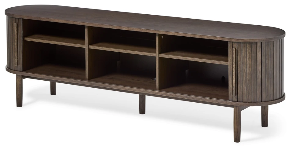 Judit - Tv-bänk, 180x40x56 cm - Brun
