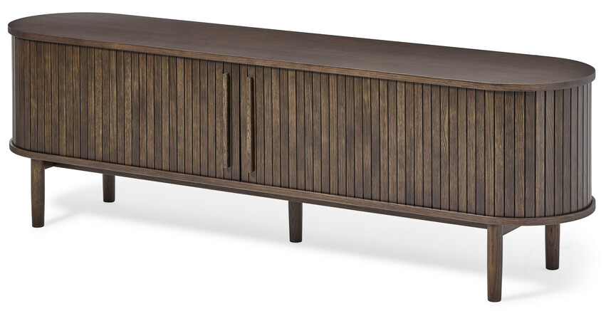 Judit - Tv-bänk, 180x40x56 cm - Brun