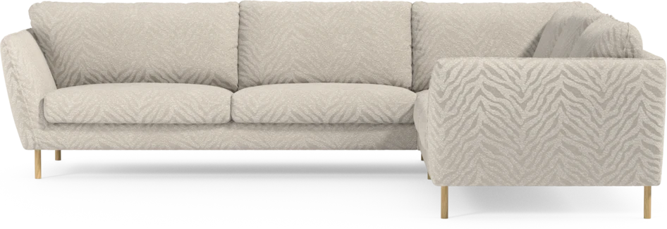 Madison Lux - Hörnsoffa 3+2-sits, hörn 1 - Vit