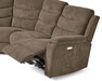 Lazy - Hörnsoffa, el-recliner - Beige