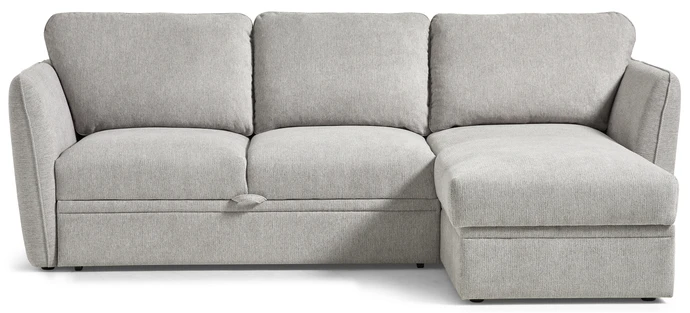 Öland, Bäddsoffa med schäslong höger