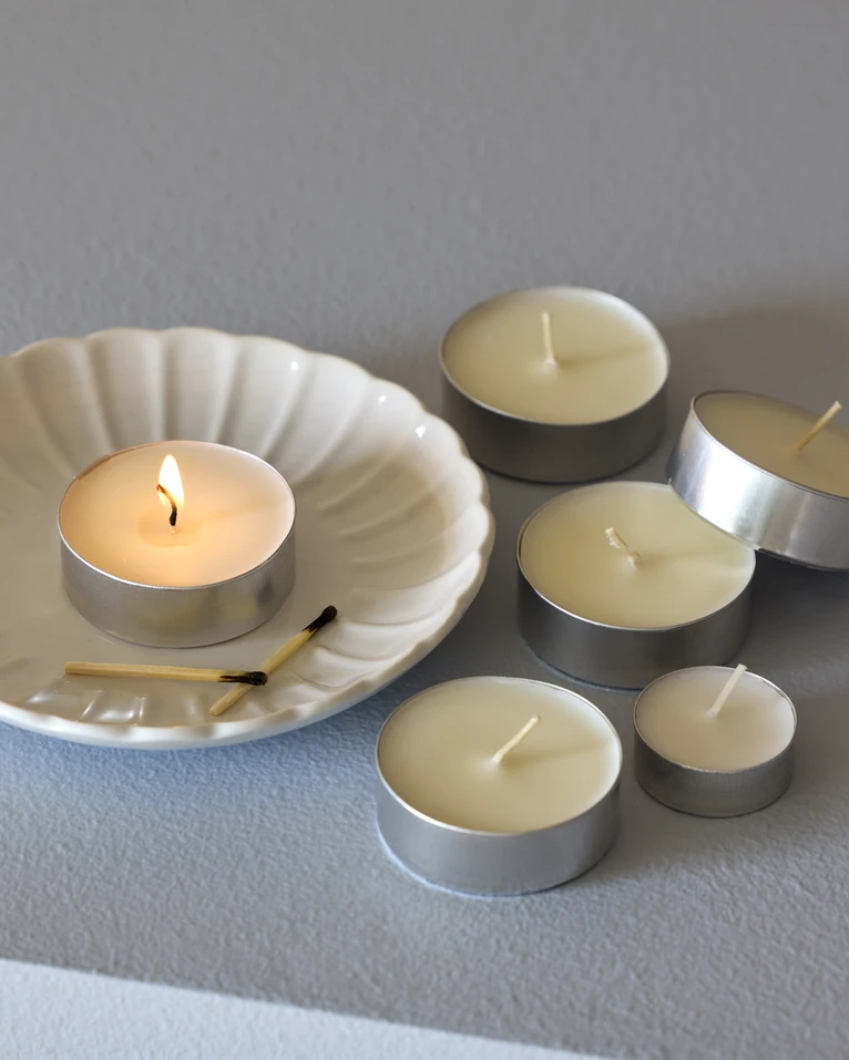 Glimra, Värmeljus, H 2 Ø 5,6 cm, MAXI, brinntid 10 h, 12-pack