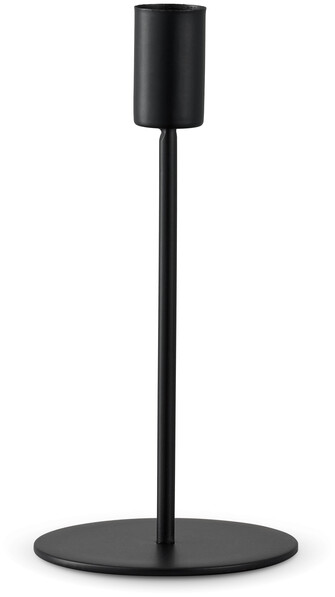 Uno - Ljusstake, H 18 Ø 8,5 cm - Svart
