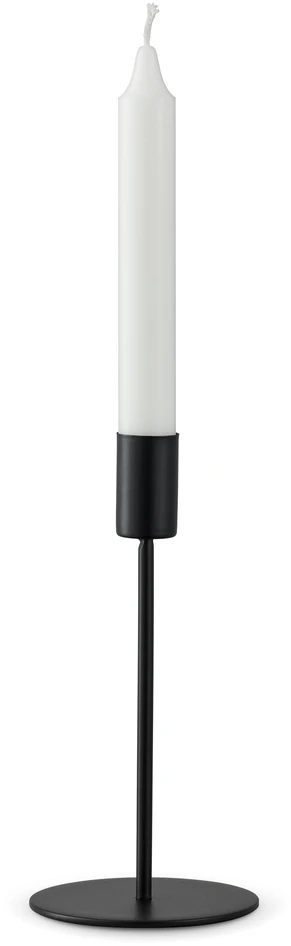 Uno - Ljusstake, H 18 Ø 8,5 cm - Svart