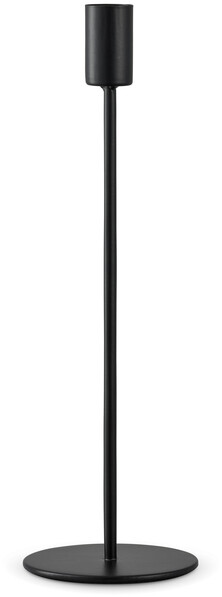 Uno - Ljusstake, H 28,5 Ø 8,5 cm - Svart