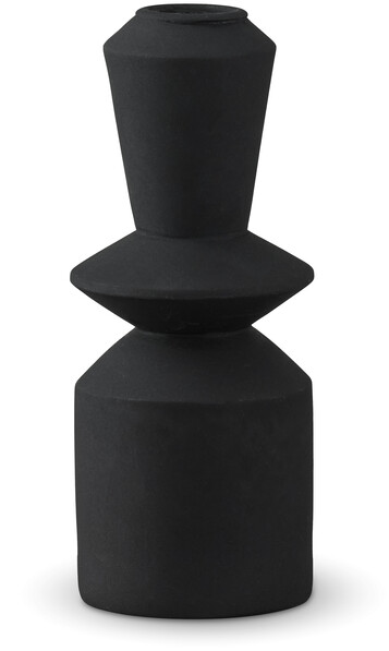 Link - Ljusstake, H 16,5 Ø 6 cm - Svart