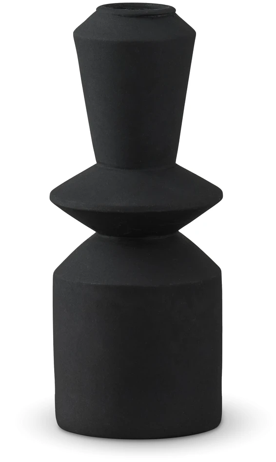 Link - Ljusstake, H 16,5 Ø 6 cm - Svart