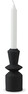 Link - Ljusstake, H 16,5 Ø 6 cm - Svart