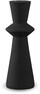 Link - Ljusstake, H 24,5 Ø 8,2 cm - Svart