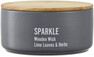 Sparkle - Doftljus, Lime Leaves & Herb, brinntid 25 h, 508 gr - Grå
