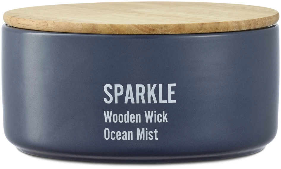 Sparkle - Doftljus, Ocean Mist, brinntid 25 h, 508 gr - Blå