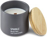 Sparkle - Doftljus, Lime Leaves & Herb, brinntid 40 h, 290 gr - Grå