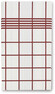 Nana - Servett, 33x40 cm, 20-pack - Röd