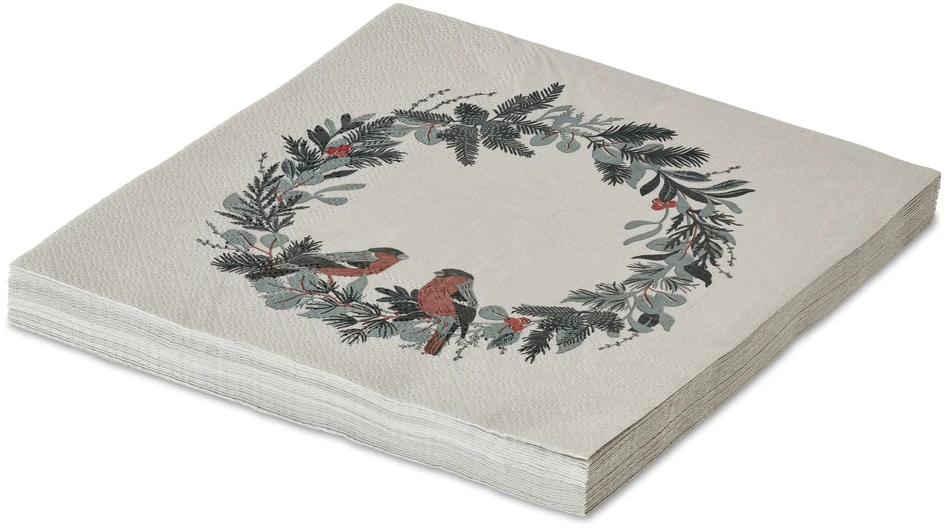 Svea - Servett, 33x33 cm, 20-pack - Beige