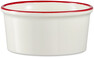 Glögg - Skål, H 5 Ø 10,5 cm - Vit
