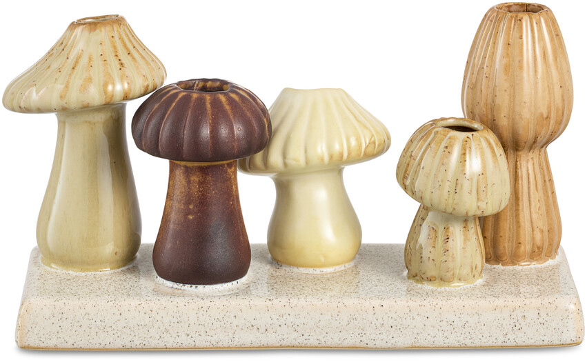 Svamp - Vas, 19x8,5x10,5 cm - Brun