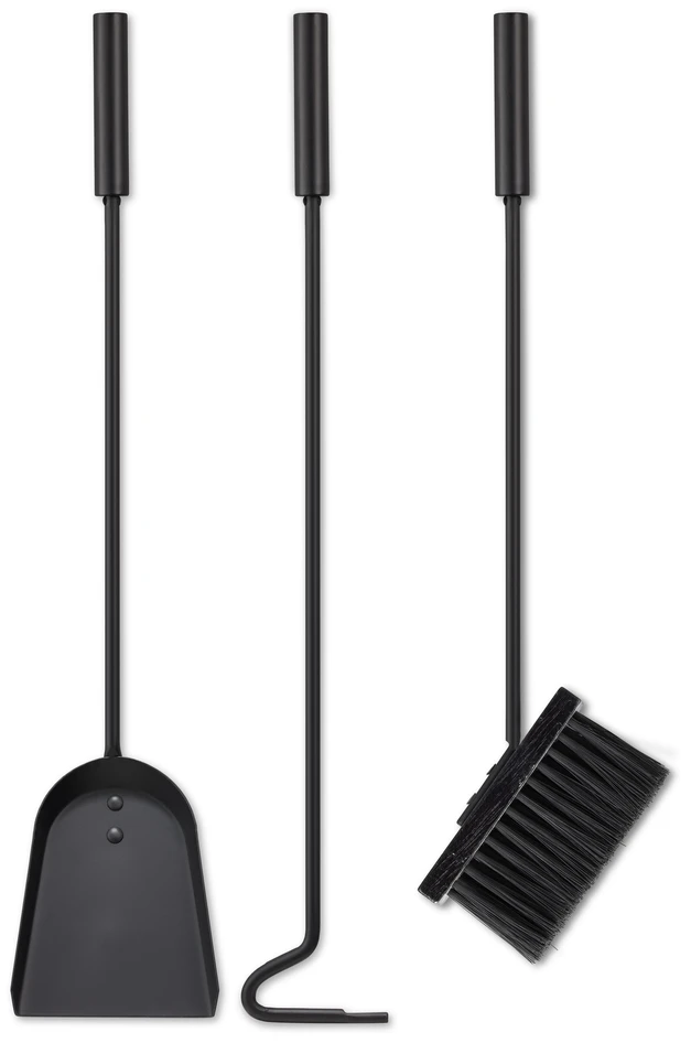 Wilgot - Eldverktyg, H 61 Ø 22 cm - Svart