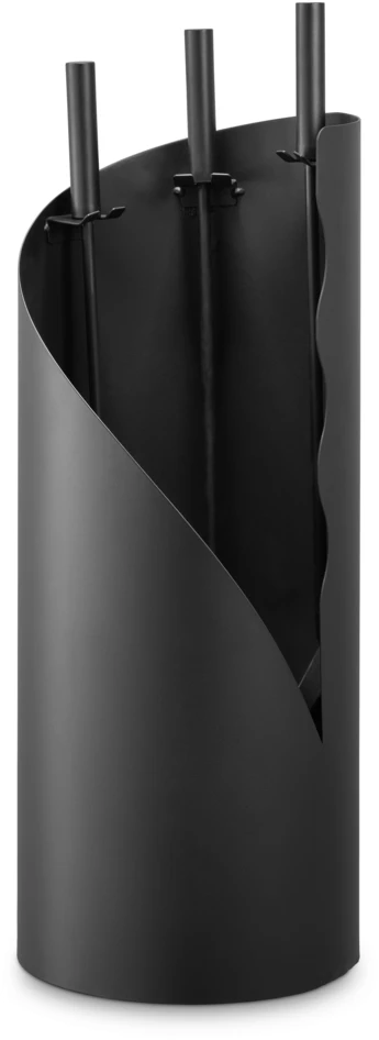 Wilgot - Eldverktyg, H 61 Ø 22 cm - Svart