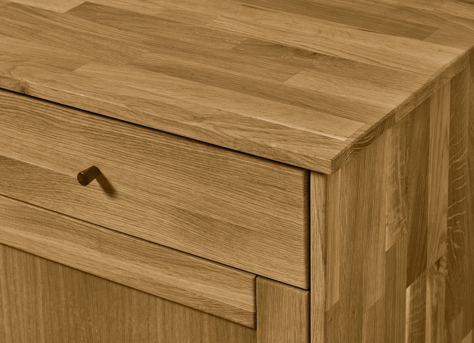 Ekerö - Skänk, 159,5x45x87 cm - Brun