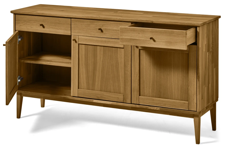 Ekerö - Skänk, 159,5x45x87 cm - Brun