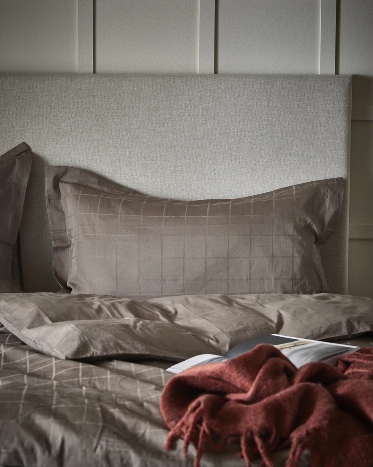 Grand - Örngott till hotellkudde i bomullssatin, 50x90 cm - inspiration