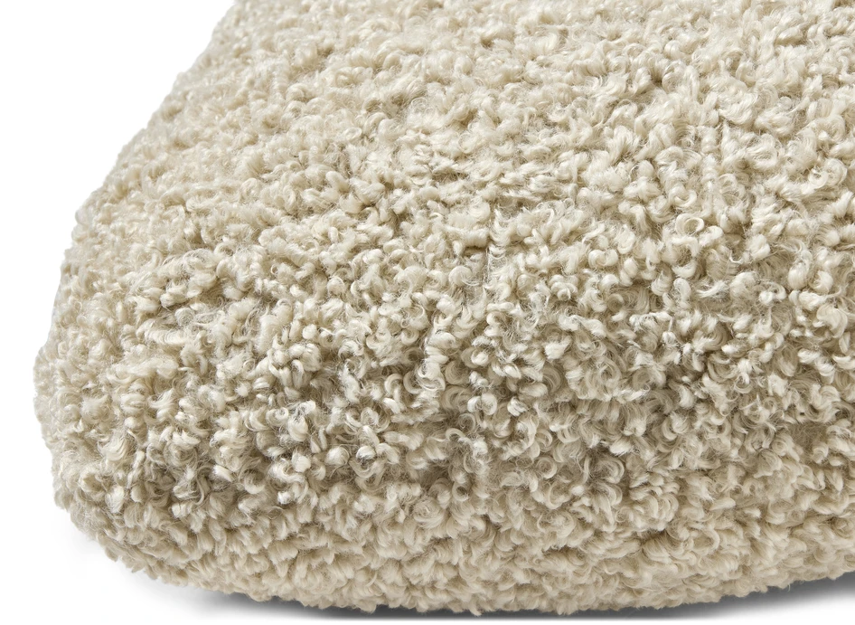 Curly - Hjärta - Beige