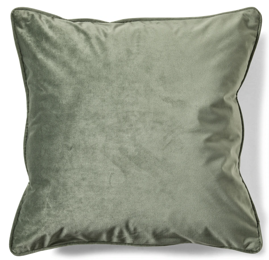 Velvet - Kuddfodral, 50x50 cm - Grön