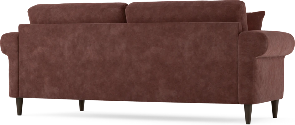 Eden - 2,5-sits soffa svängd - Röd