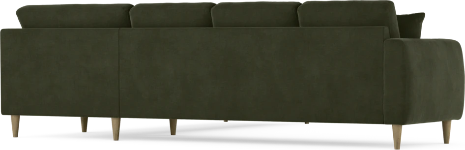 Eden - Hörnsoffa, 3+3-sits - Grön