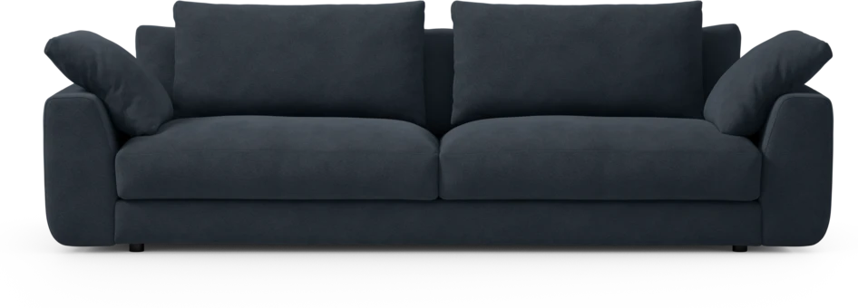 Amie - 4-sits soffa - Blå