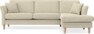 Eden - 2,5-sits soffa med schäslong - Beige