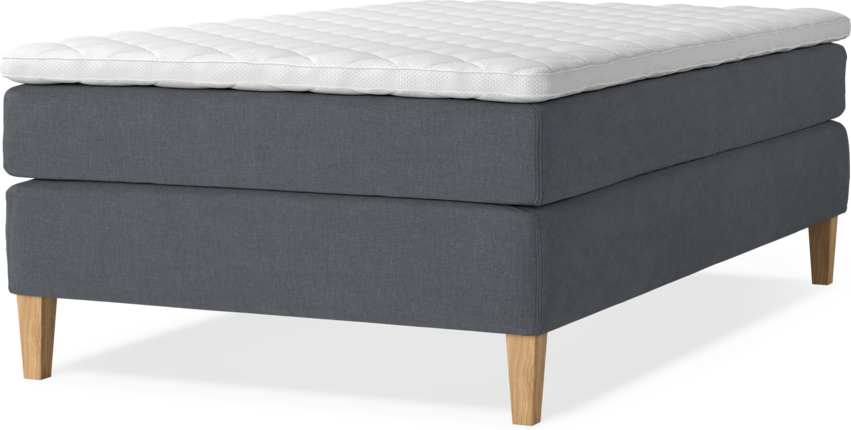 Delux Sense - Kontinentalsäng, enkelsäng 120 cm med bäddmadrass