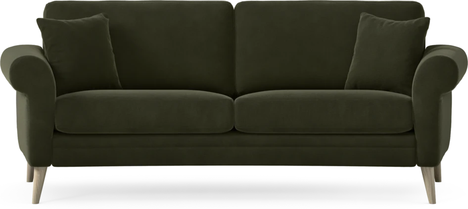 Eden - 2,5-sits soffa svängd - Grön