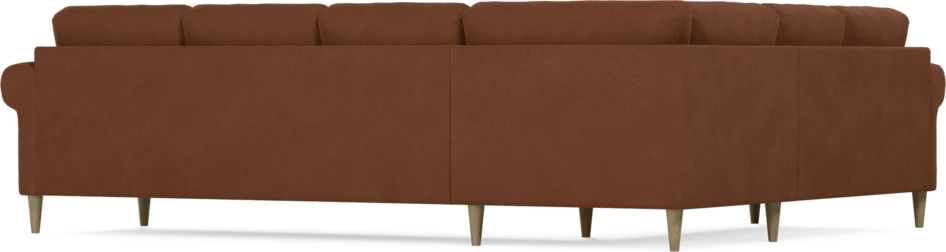 Eden - Hörnsoffa, 2+3-sits - Orange