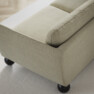 Madison Lux - 2-sits soffa med schäslong vänster - Grön