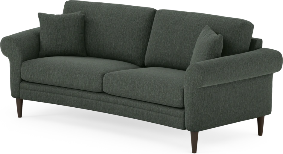 Eden - 2,5-sits soffa svängd - Grön