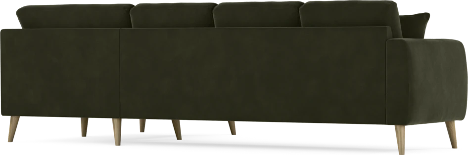 Eden - Hörnsoffa, 3+1-sits - Grön