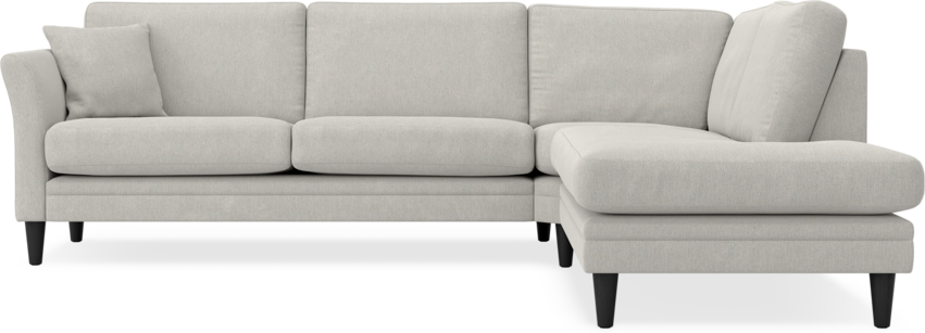 Eden - 2,5-sits soffa med divan - Grå