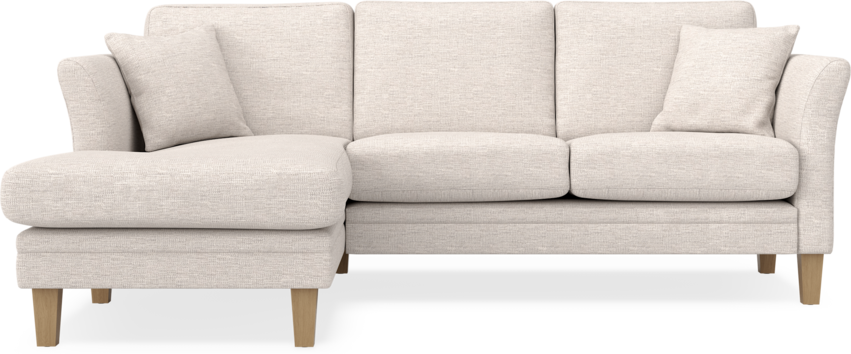 Eden - 2-sits soffa med schäslong - Beige