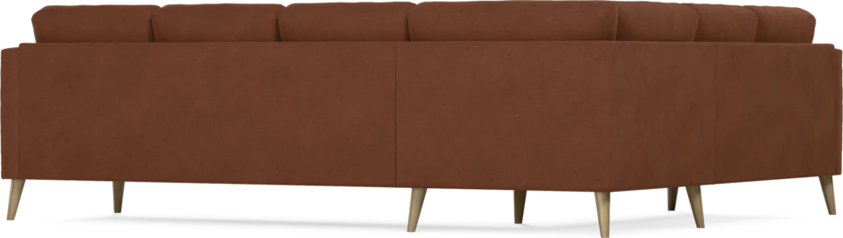 Eden - Hörnsoffa, 2+3-sits - Orange