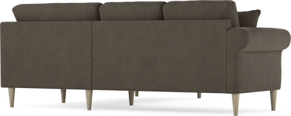 Eden - Hörnsoffa, 2+2-sits - Brun