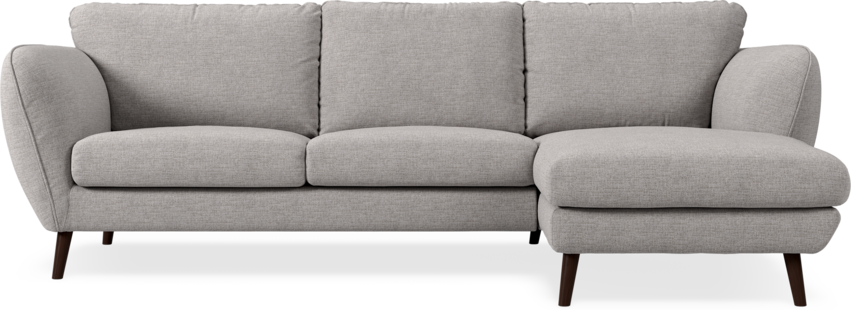Madison Lux - 2-sits soffa med schäslong höger - Beige