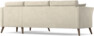 Eden - 2,5-sits soffa med schäslong - Beige