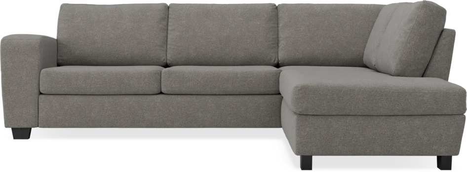 Friday - 2,5-sits soffa med divan höger - Grå