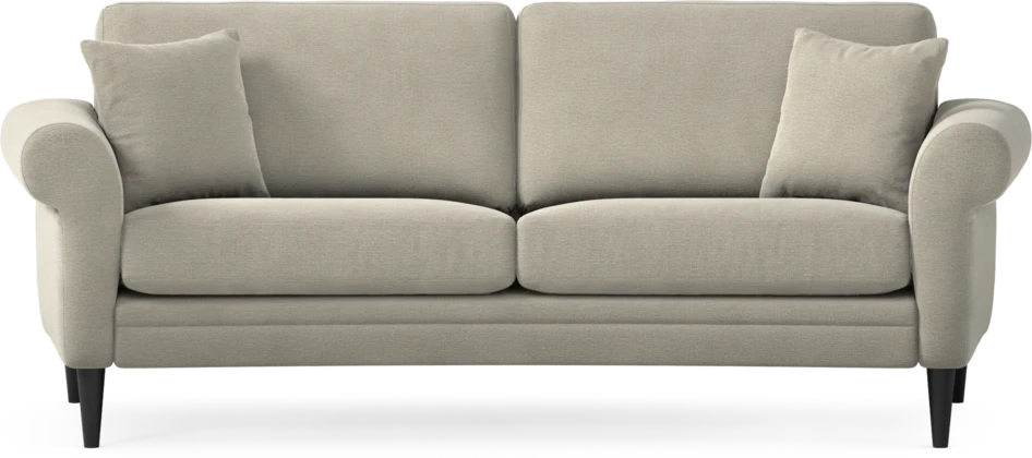 Eden - 2,5-sits soffa svängd - Brun