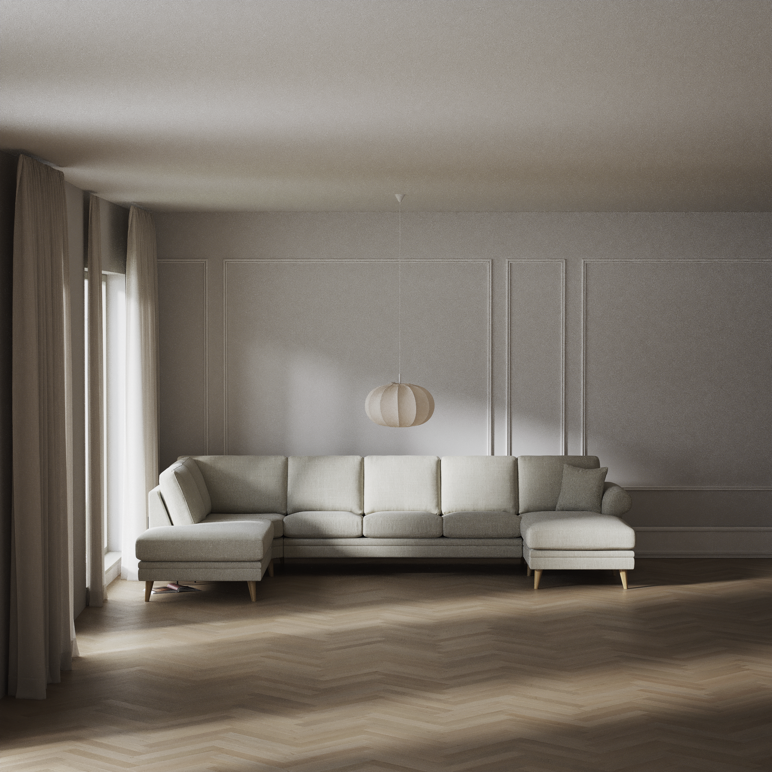 Eden - 3-sits soffa med divan vänster och schäslong höger - inspiration
